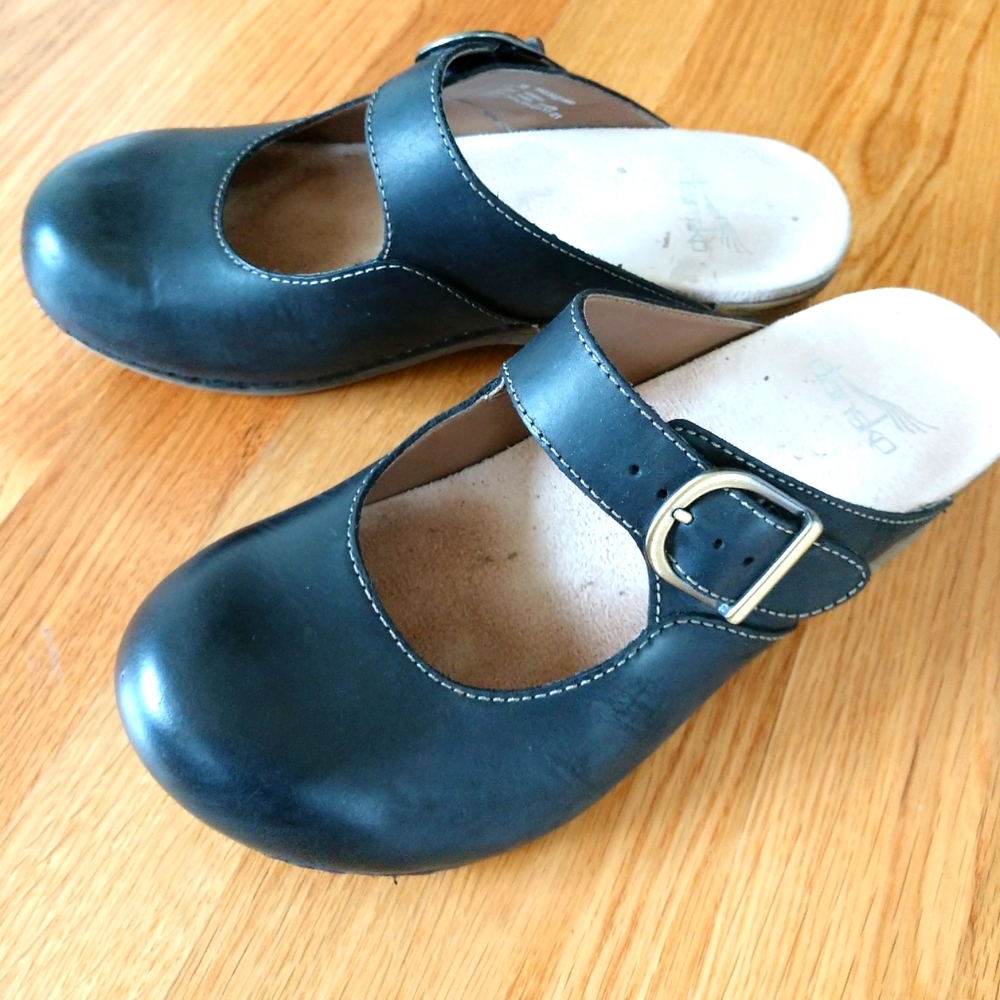 Dansko Britney Black Clog 38